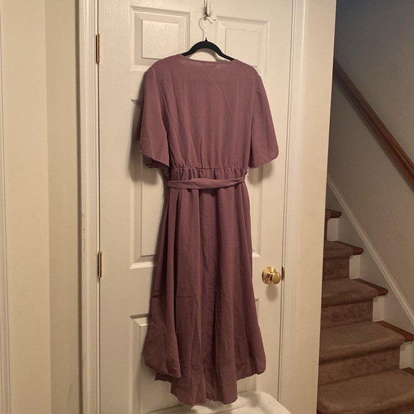 Brand New BloomChic Mauve High Low Dress…size 14-16 - Picture 2 of 5